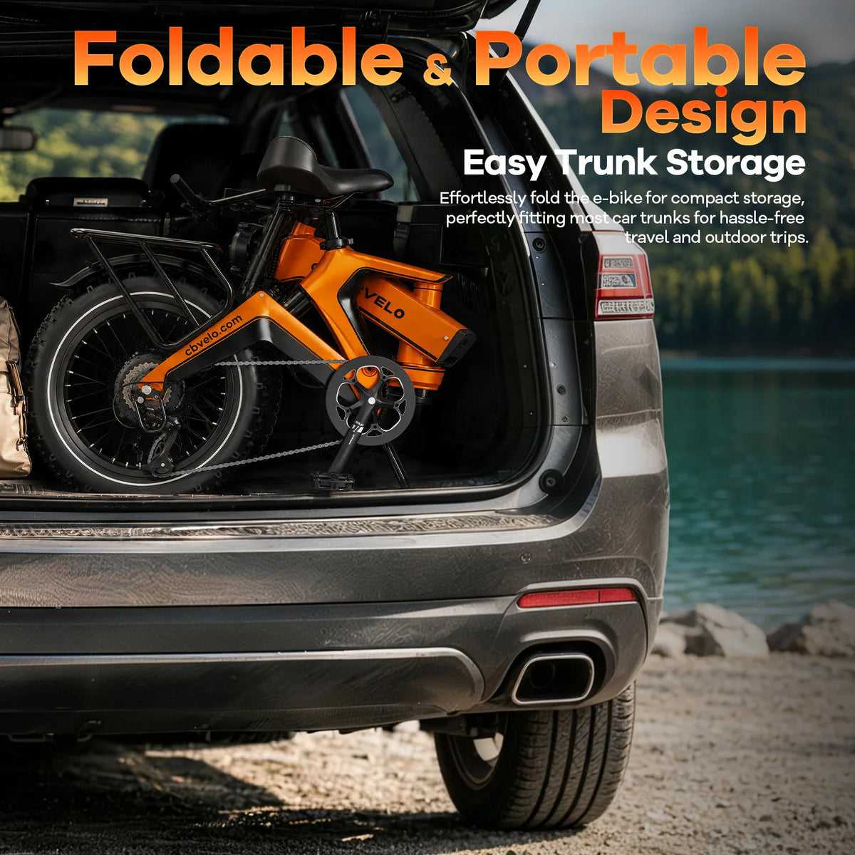 Cybervelo EK6 Max Folding Electric Bike