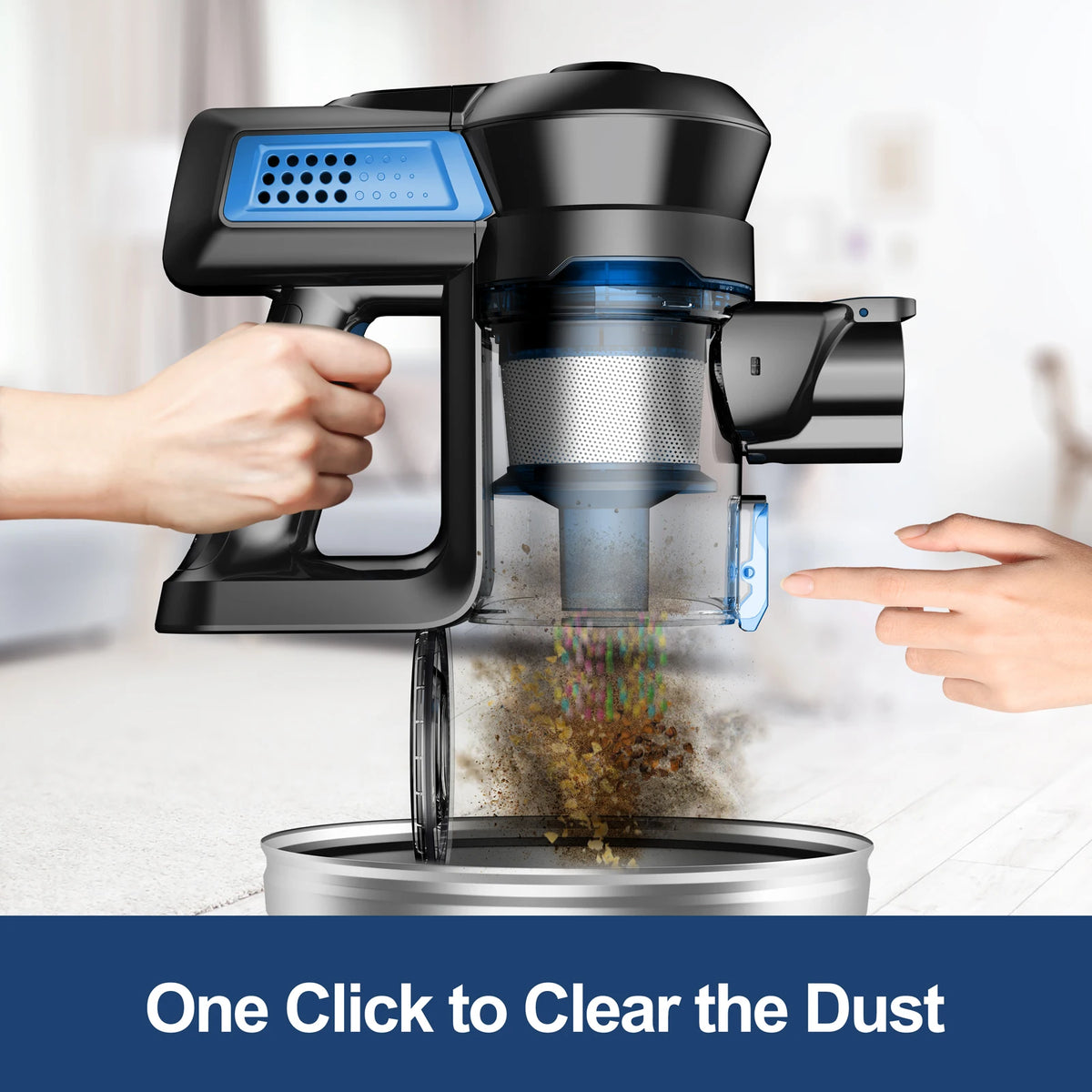 INSE N650 Cordless Stick Vacuum Cleaner HEPA Filter