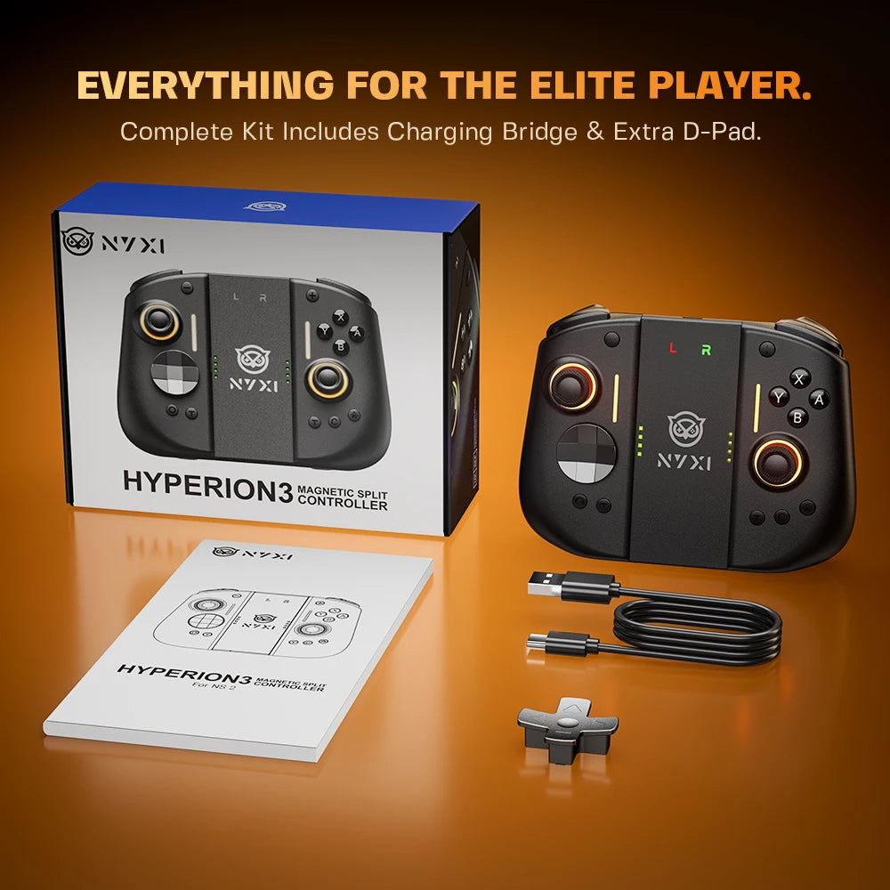 NYXI Hyperion 3 Hall Effect Wireless Controller Switch