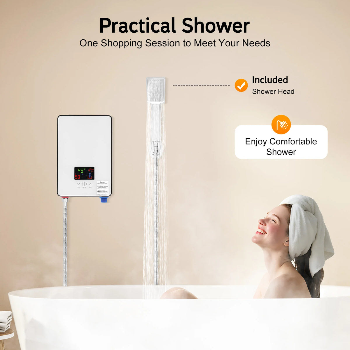 Sweetmile 4500W Instant Electric Water Heater