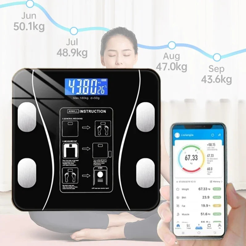 USB Body Fat Scale Digital Weighing Scale