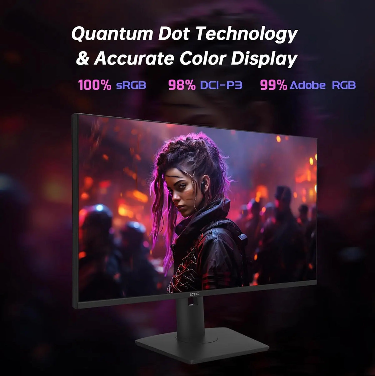 KTC 4K Mini LED Fast IPS HDR1000 Gaming Monitor