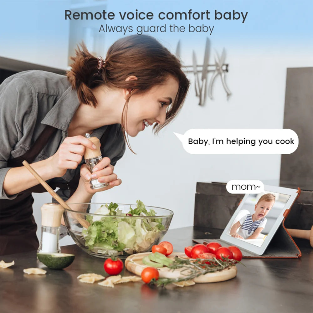 XIAOVV 3MP 2K WiFi Indoor Mini IP Camera Home Security