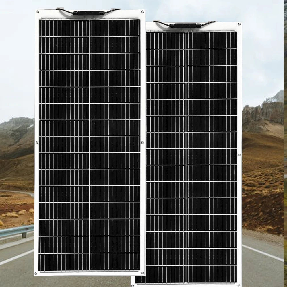 Xinpuguang Flexible Solar Panel Kit 12V Yacht RV