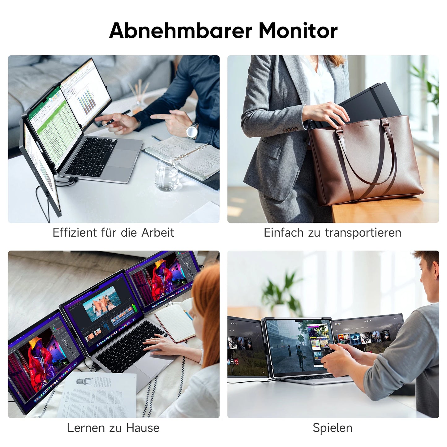 Dopesplay Portable Laptop Monitor IPS Extender