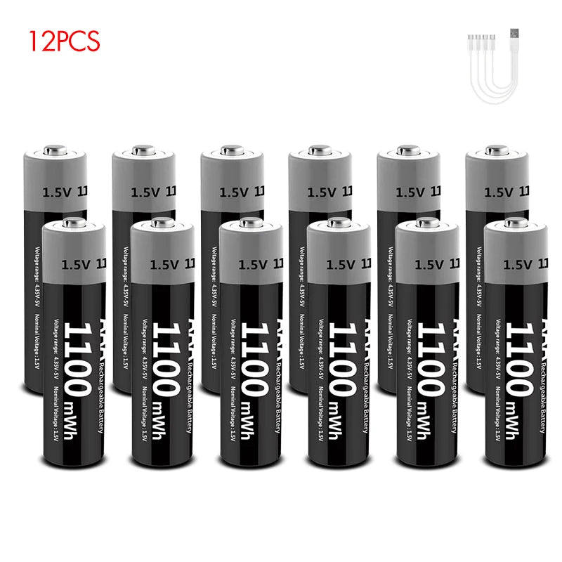Kuugro Usb Rechargeable Lithium Battery