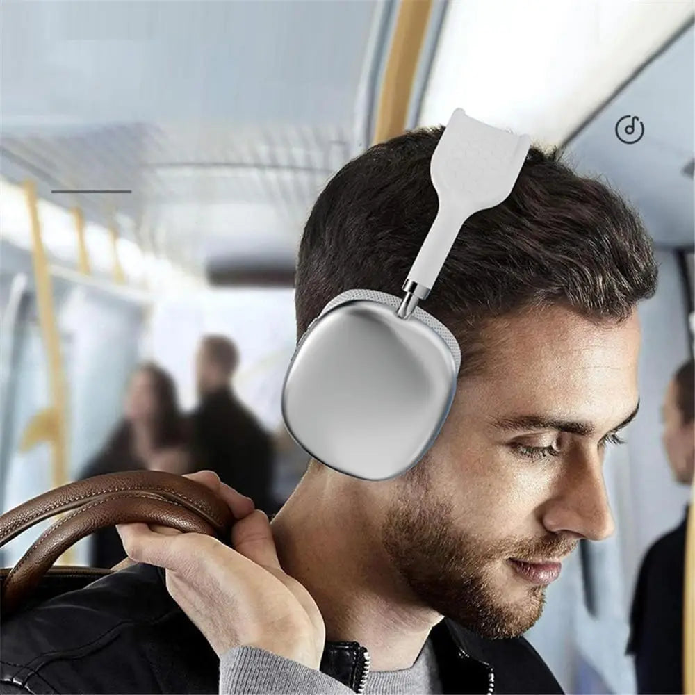 Wireless Bluetooth Over Ear Headphones Noise Cancelling Mic
