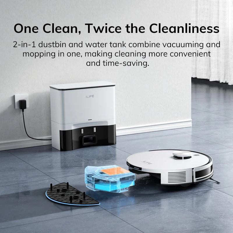 ILIFE A30 Pro Robot Vacuum and Mop Combo