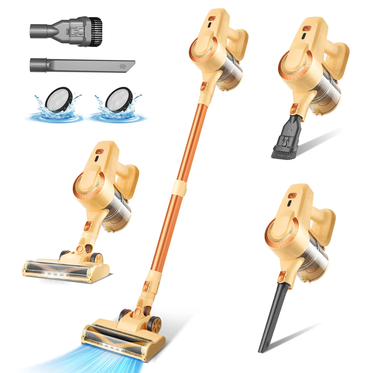 INSE Lightweight Cordless Handheld Vacuum Cleaner