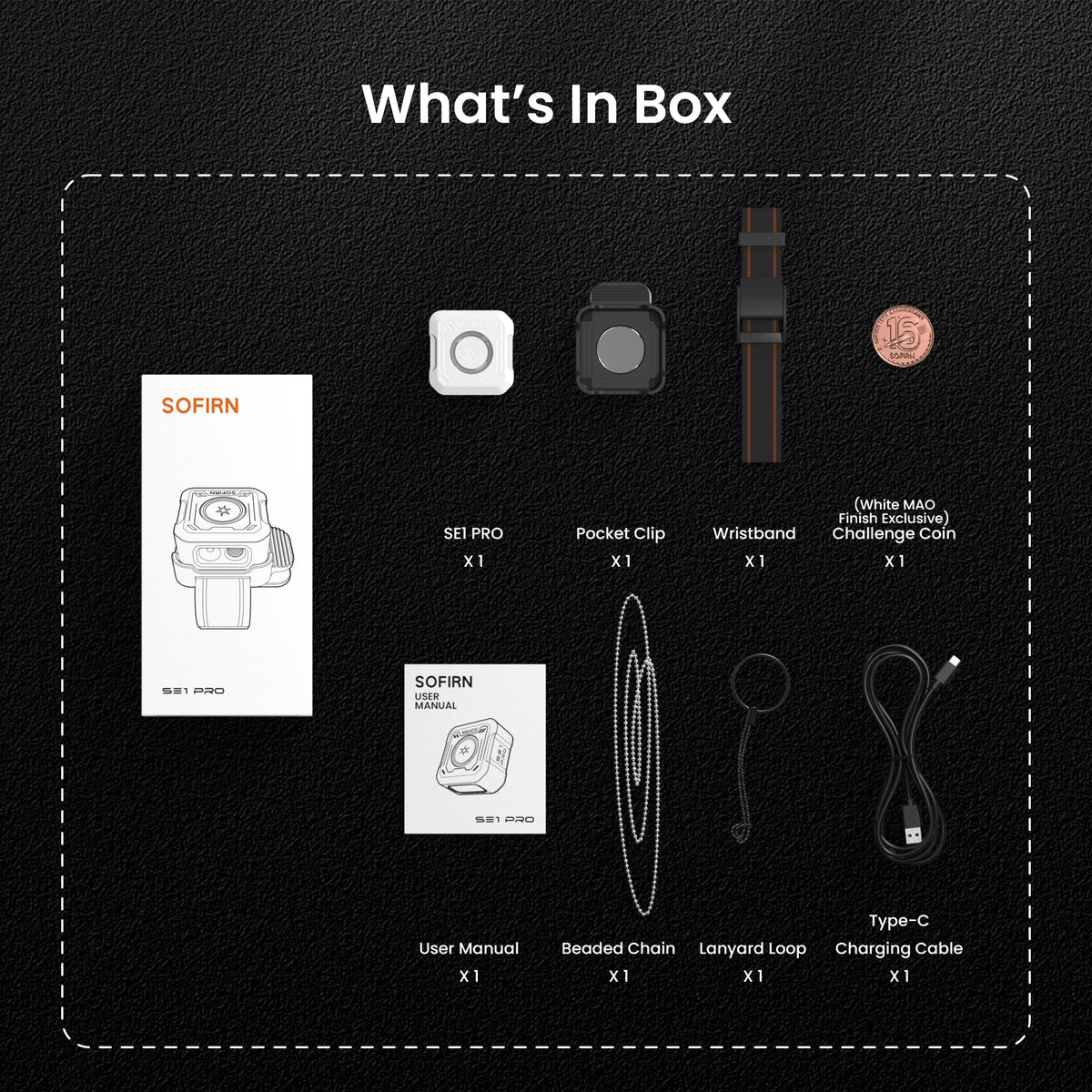 Sofirn SE1 Pro Rechargeable EDC Pocket Flashlight