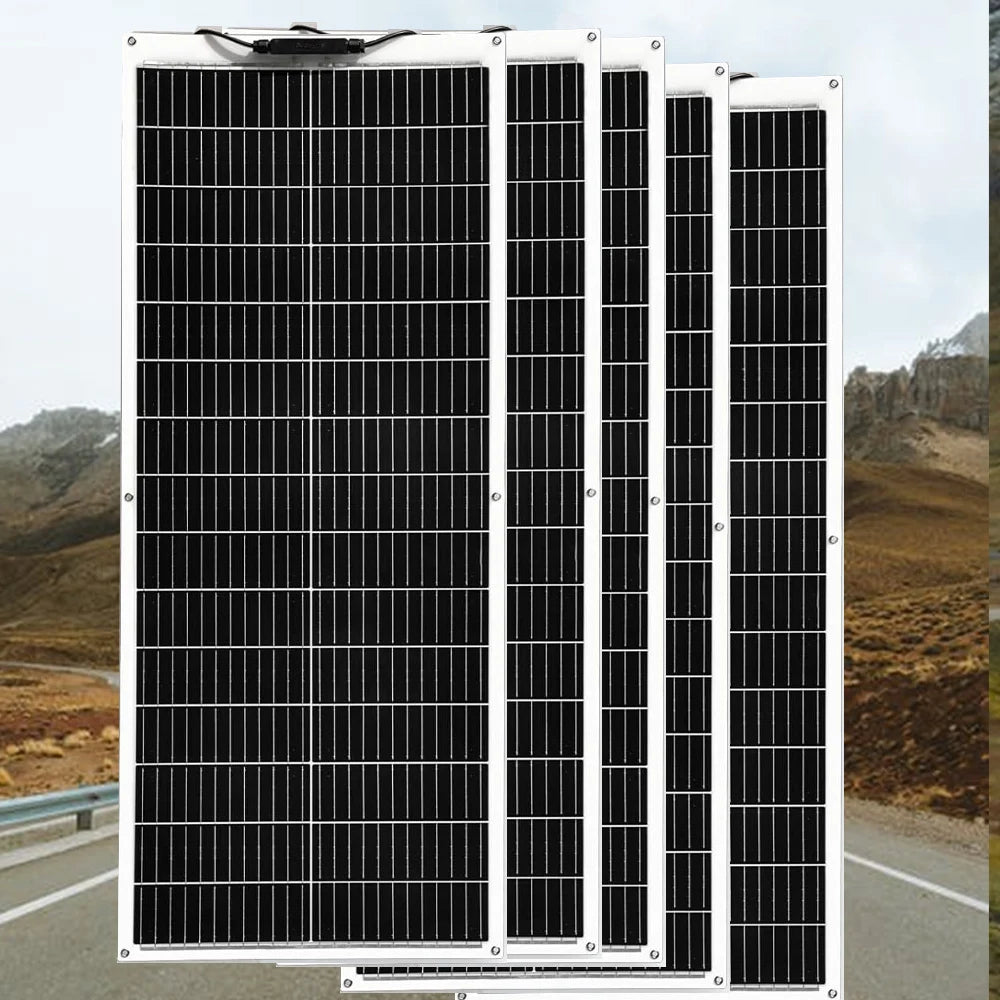 Xinpuguang Flexible Solar Panel Kit 12V Yacht RV