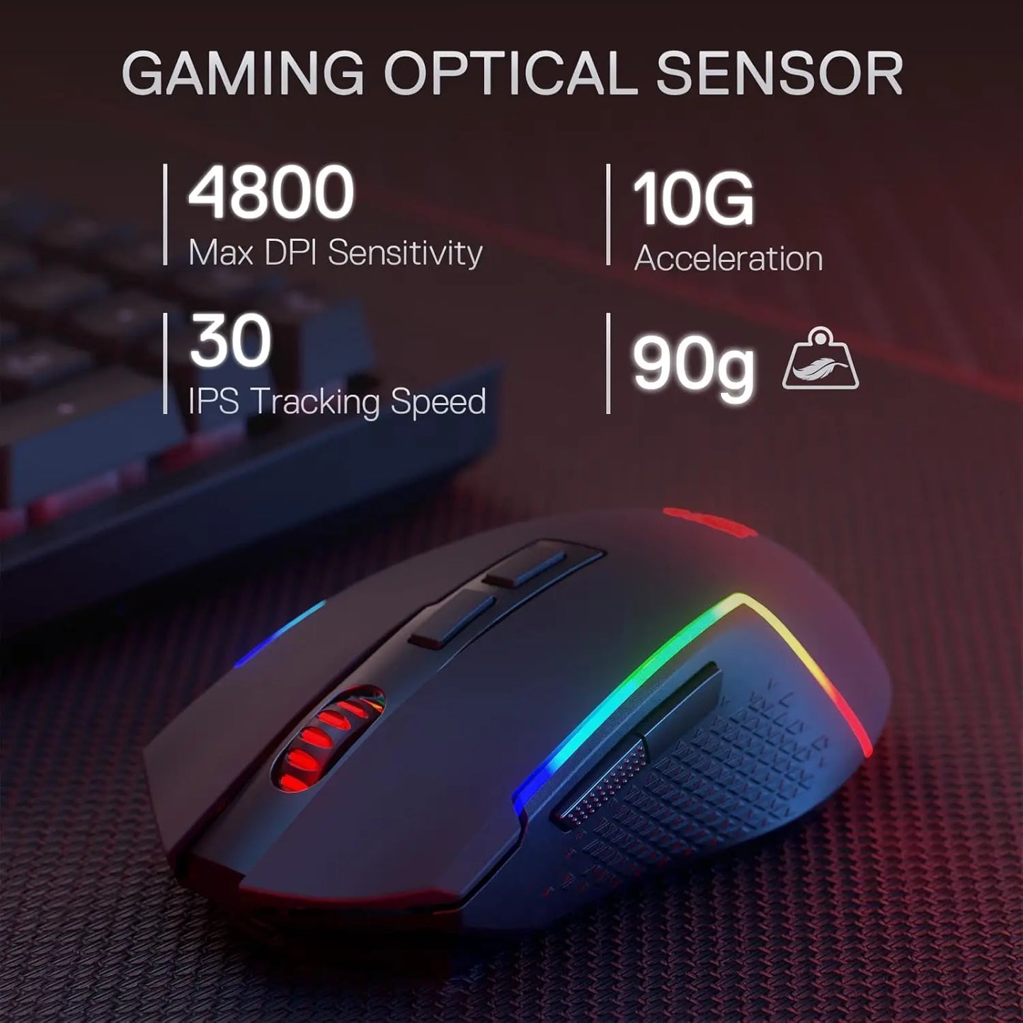 Redragon S142 Wireless Gaming Keyboard And Mouse Combo