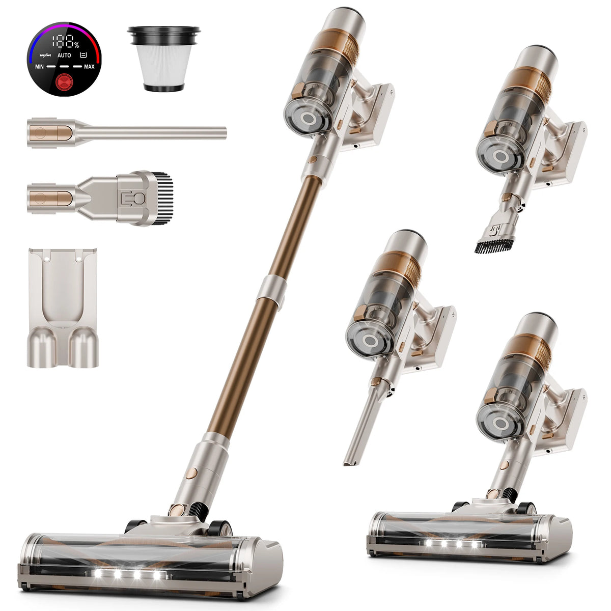 Honki Cordless Stick Vacuum Cleaner for Pet Hair and Floors