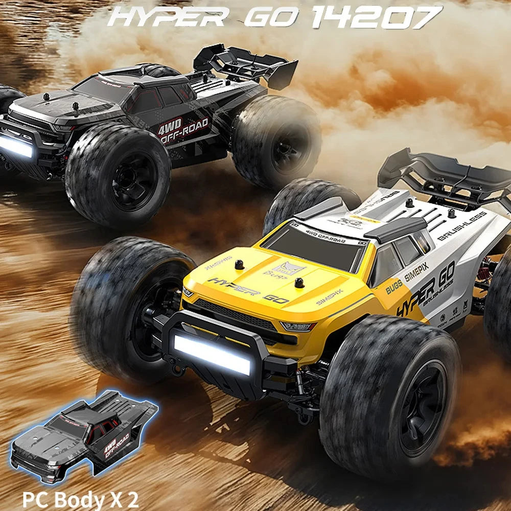 Jyscend Brushless RC Car 2.4G Remote 4WD Off Road