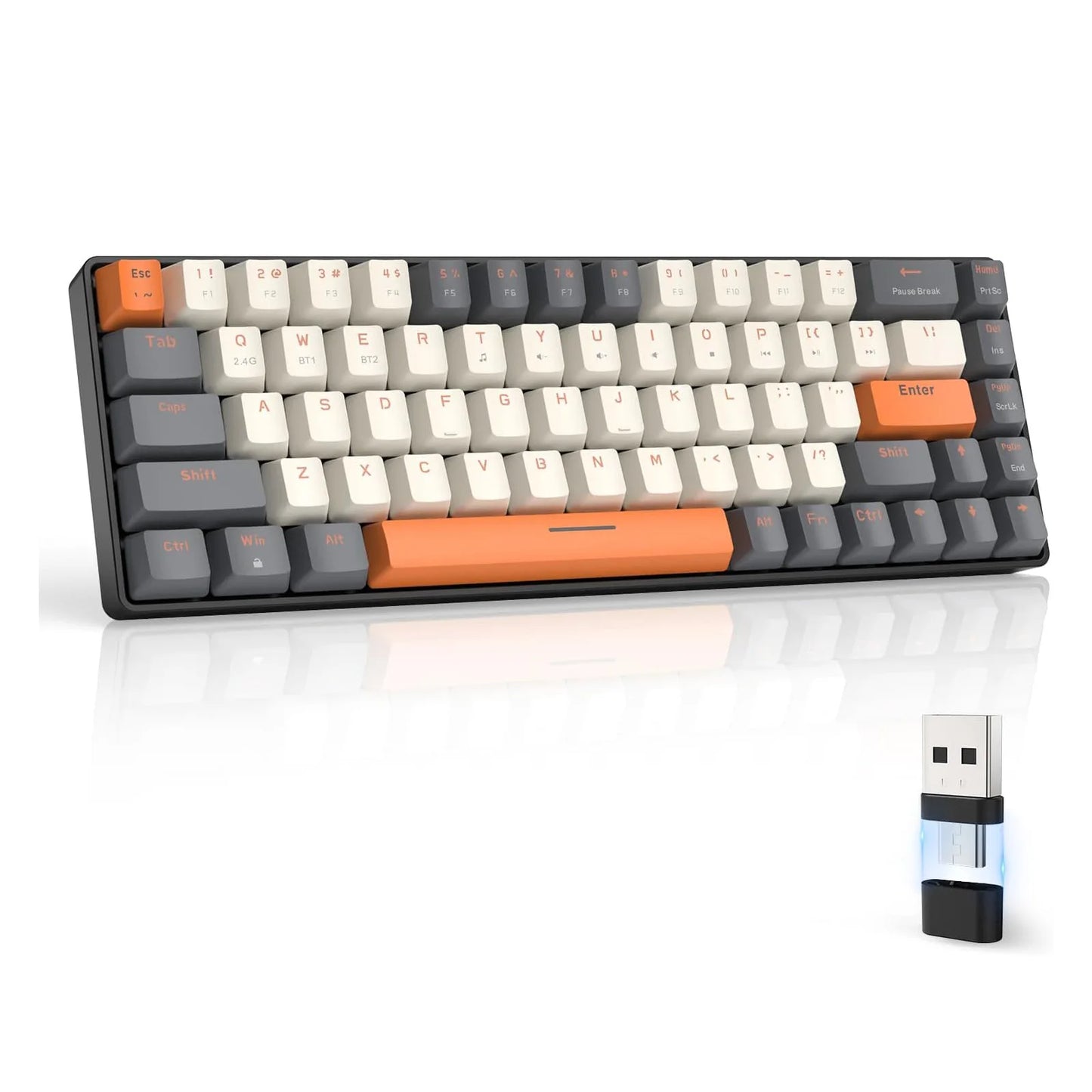 Attack Shark 68 Key Wireless Mechanical Keyboard Bluetooth