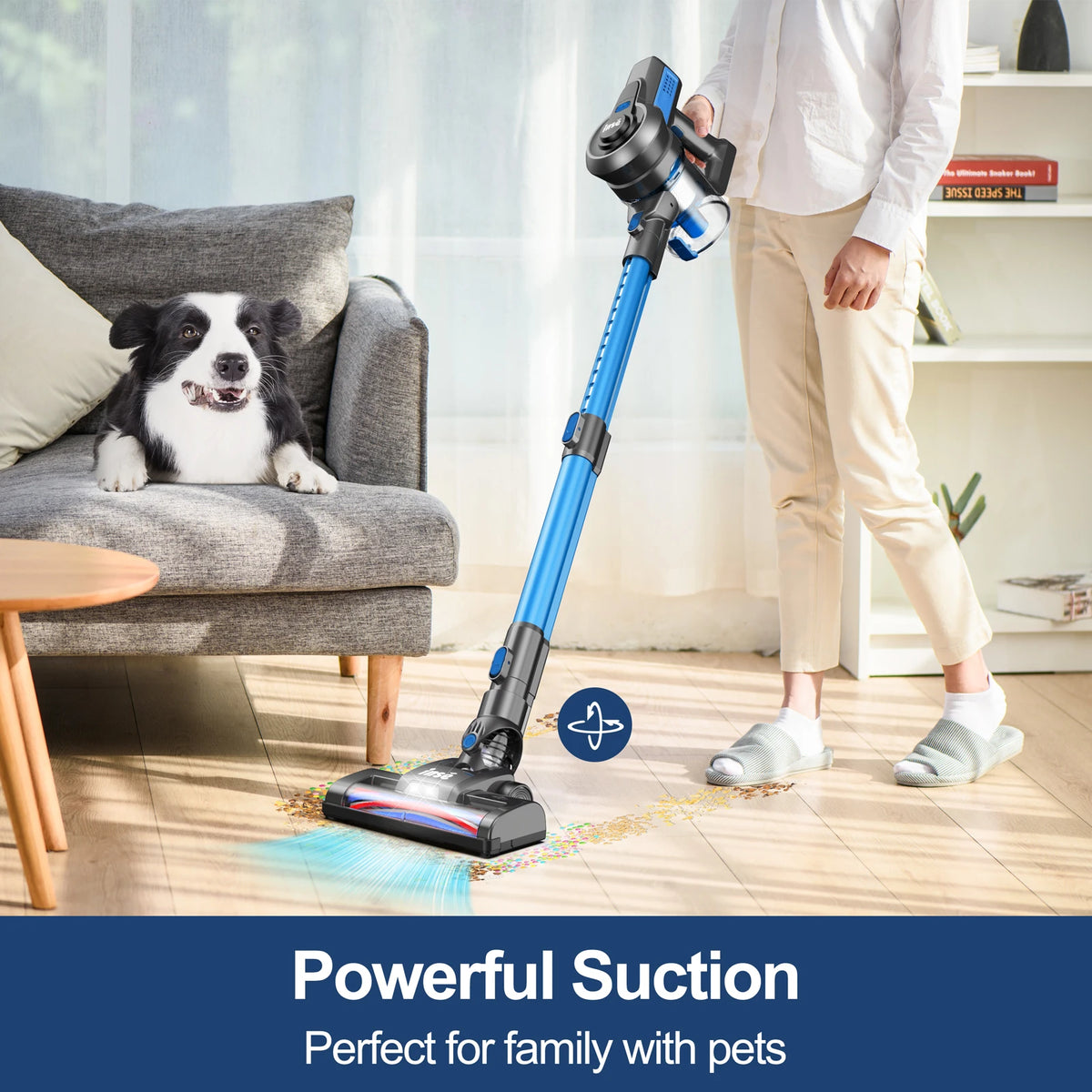 INSE N650 Cordless Stick Vacuum Cleaner HEPA Filter
