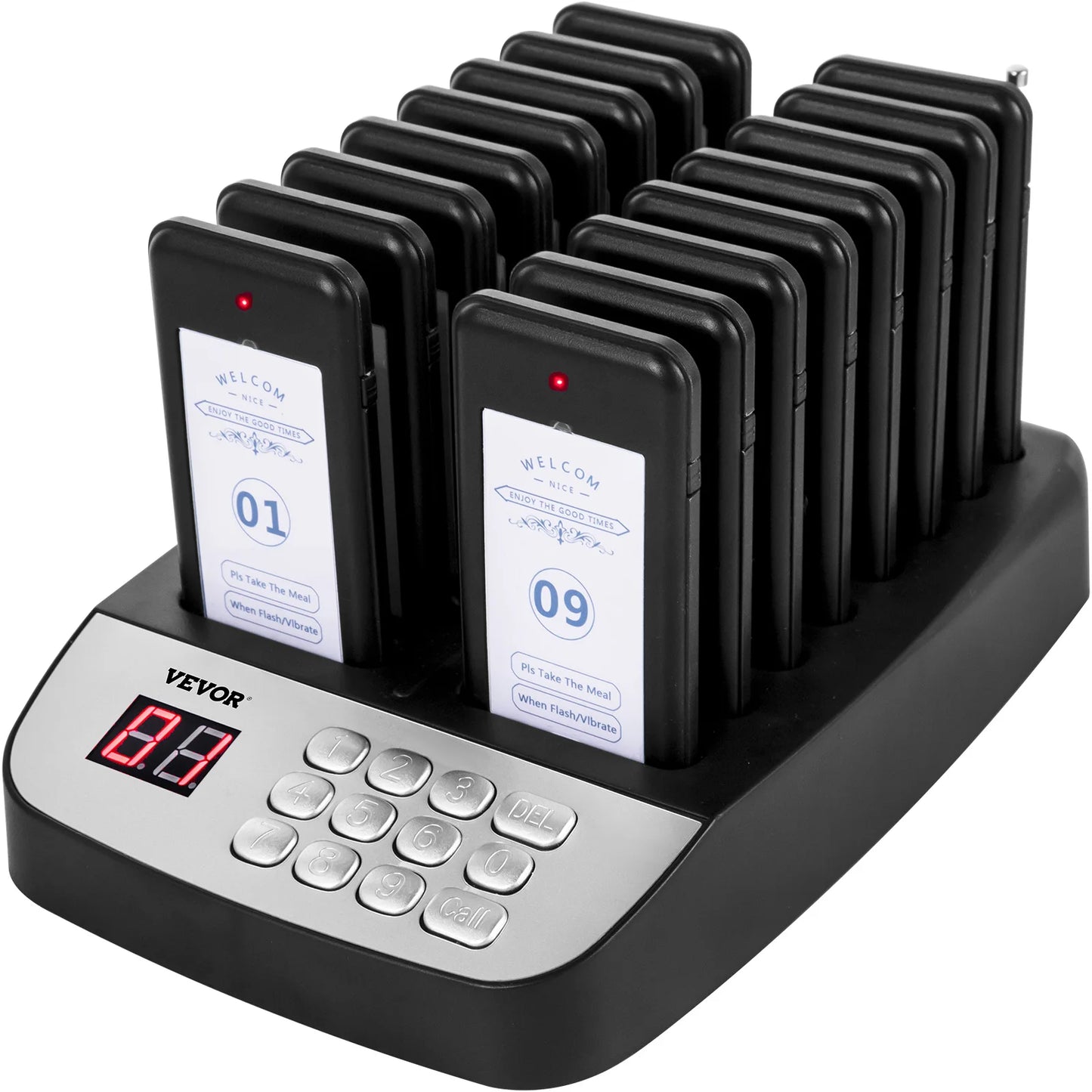 SucceBuy Wireless Restaurant Buzzer Pager For Guest Paging