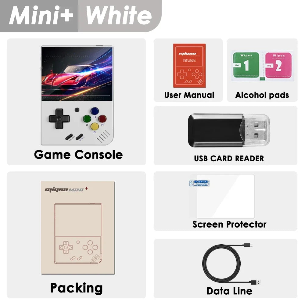 MIYOO Mini Plus Portable IPS Retro Handheld Console