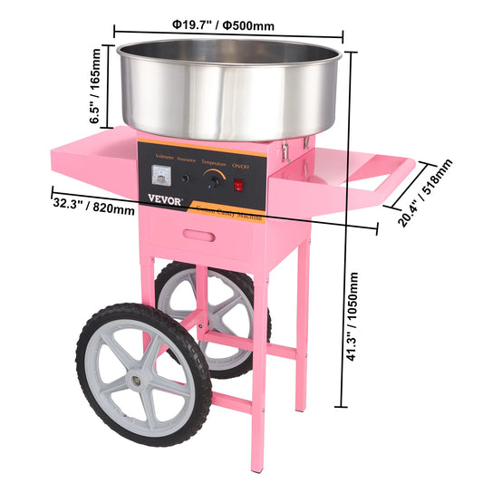 Succebuy Electric Cotton Candy Machine Floss Maker