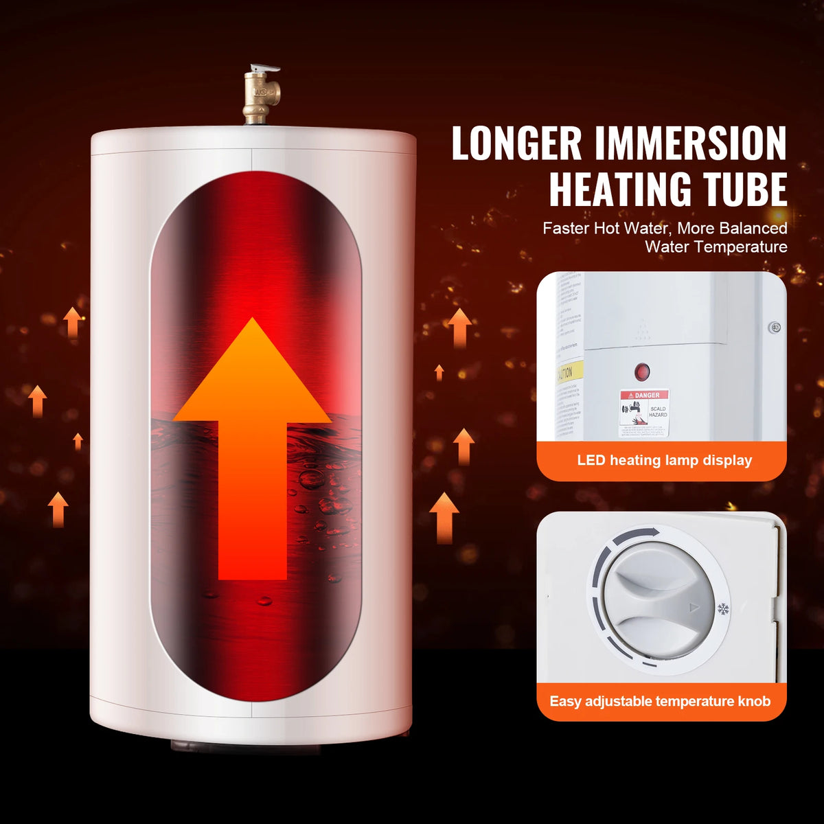 SucceBuy Electric Tankless Water Heater