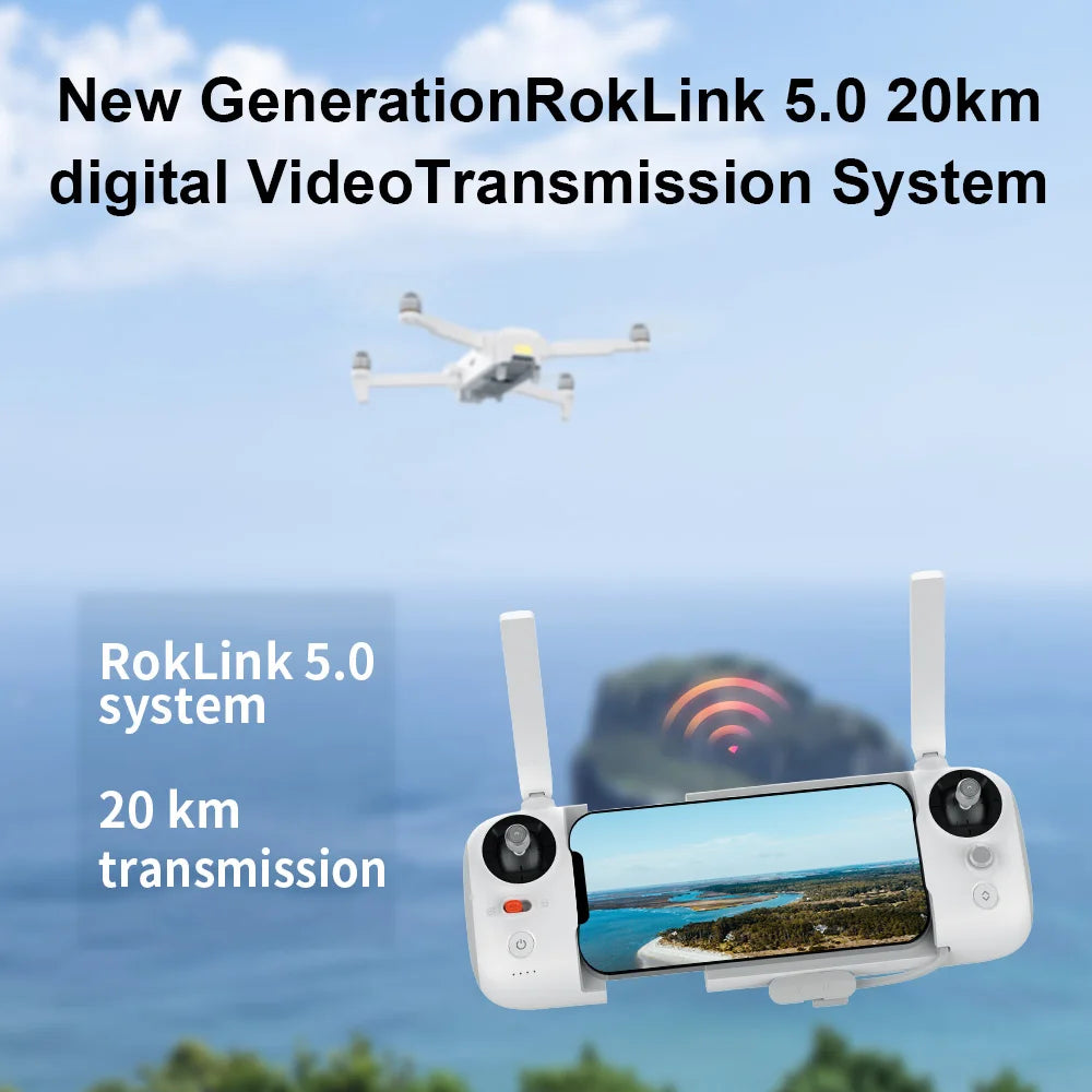 FIMI X8 Tele Max 4K Drone GPS Three Axis Gimbal