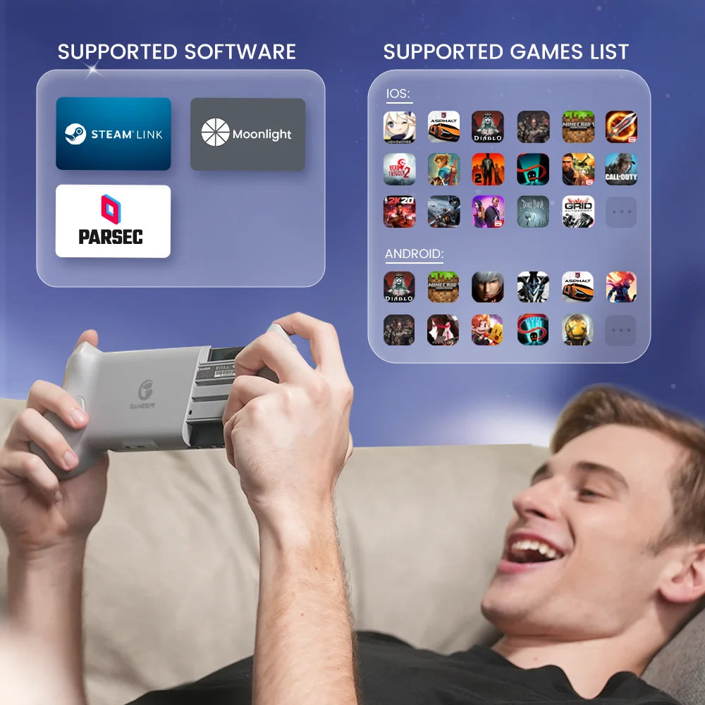 GameSir G8 Galileo Mobile Gamepad With Hall Effect Joystick