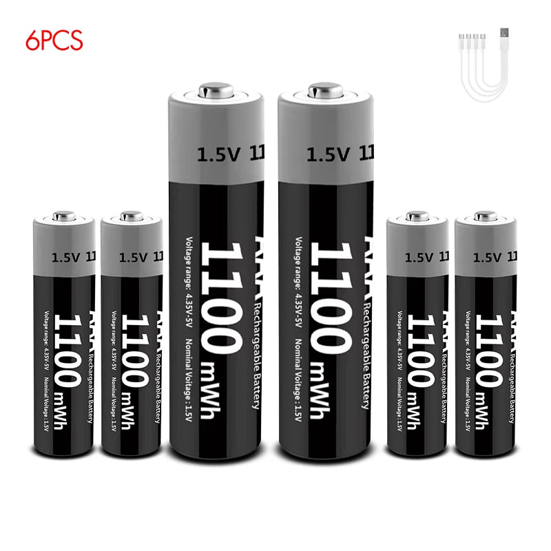 Kuugro Usb Rechargeable Lithium Battery