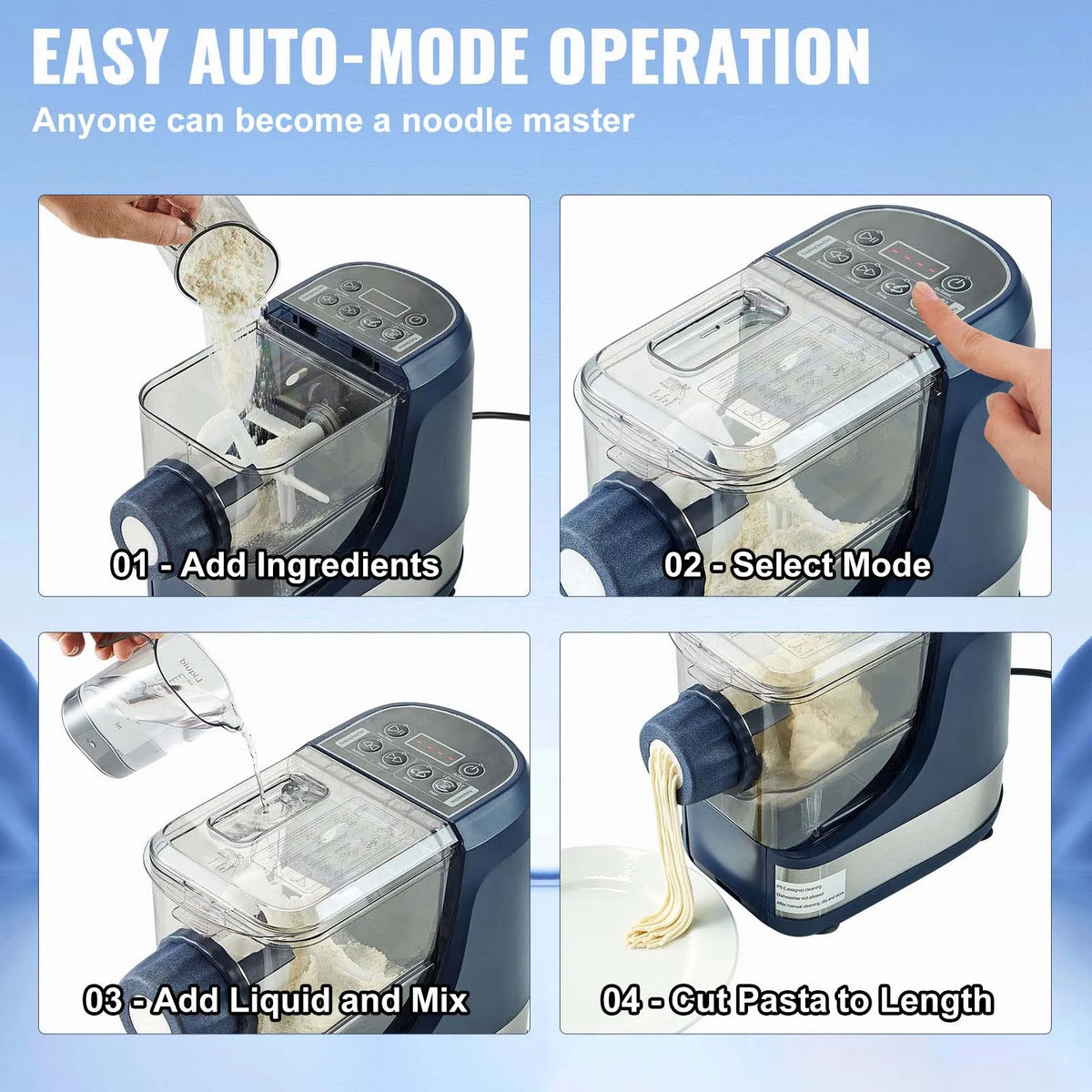 SucceBuy Automatic Electric Pasta Maker