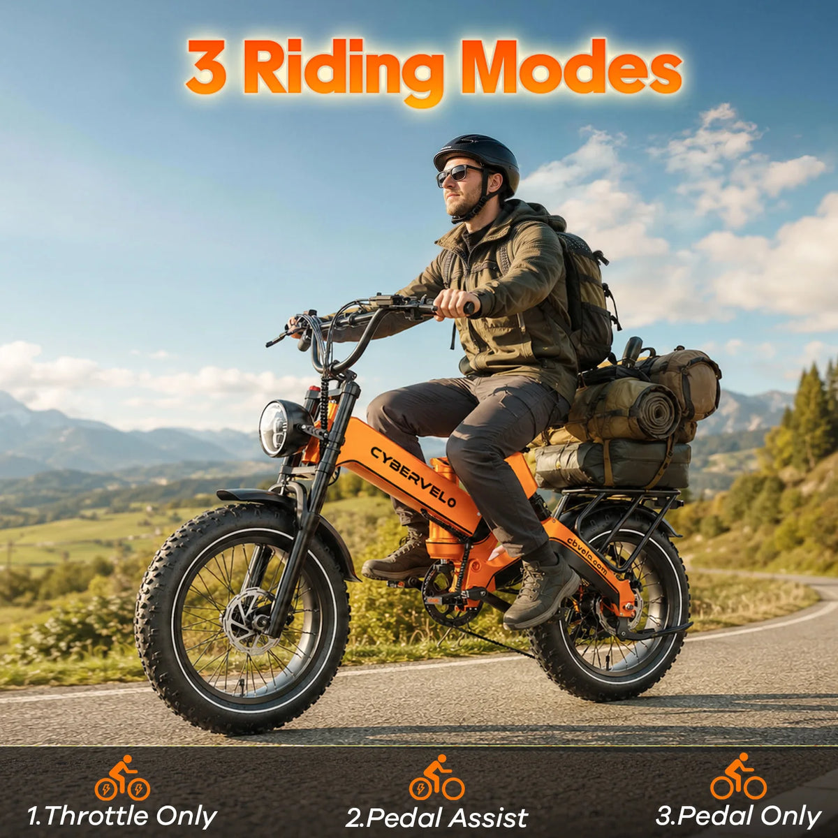 Cybervelo EK6 Max Folding Electric Bike