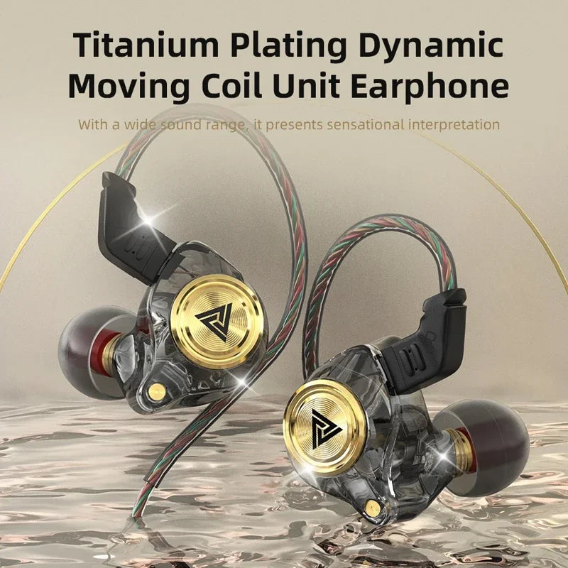 AK3 FiLe Wired Earphones With Microphone Noise Cancelling