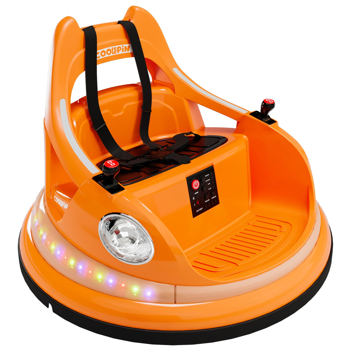 HiMiss Kids Electric Bumper Car Ride On Toy