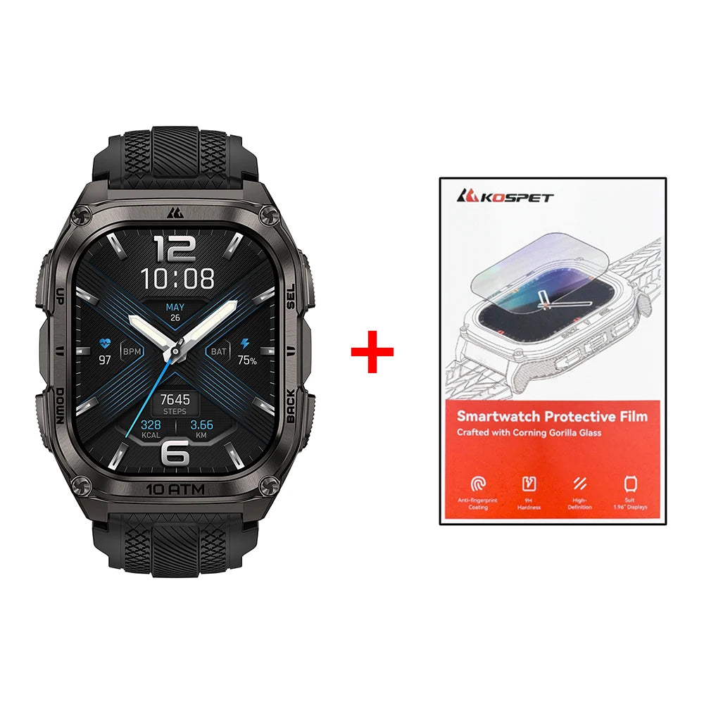 KOSPET Tank M4 Smartwatch With GPS And Offline Maps