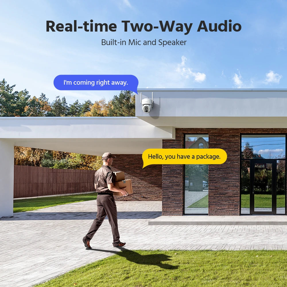 ANNKE Wireless Outdoor Security Camera With Night Vision