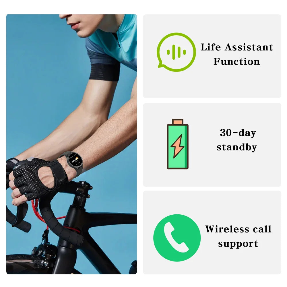 Smartwatch for Women Fitness Tracker for iPhone and Android