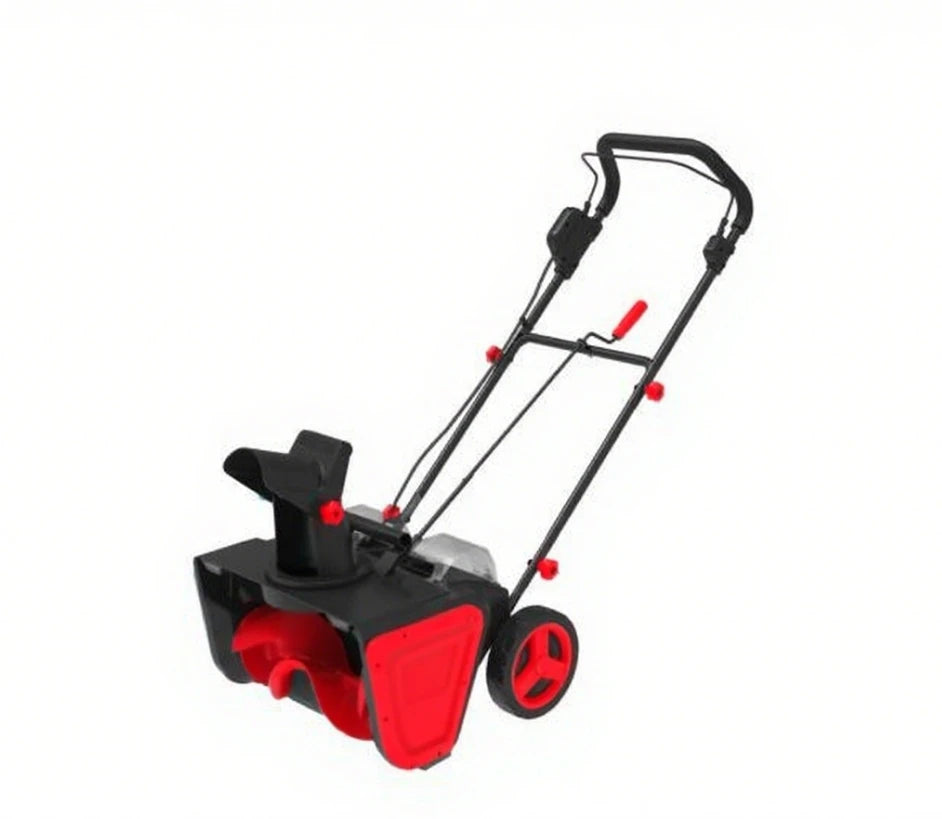 Cordless Electric Snow Blower With Batteries And Charger