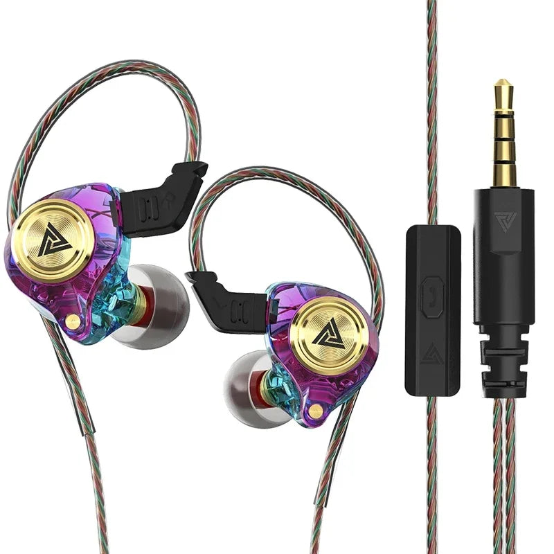AK3 FiLe Wired Earphones With Microphone Noise Cancelling