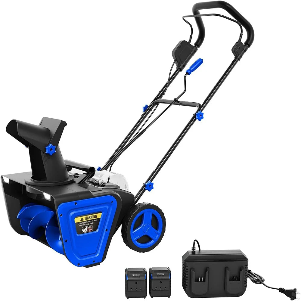 Cordless Brushless Electric Snow Blower With Lights