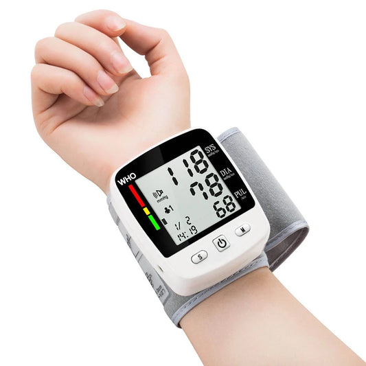 TAKROL Digital Wrist Blood Pressure Monitor With LCD