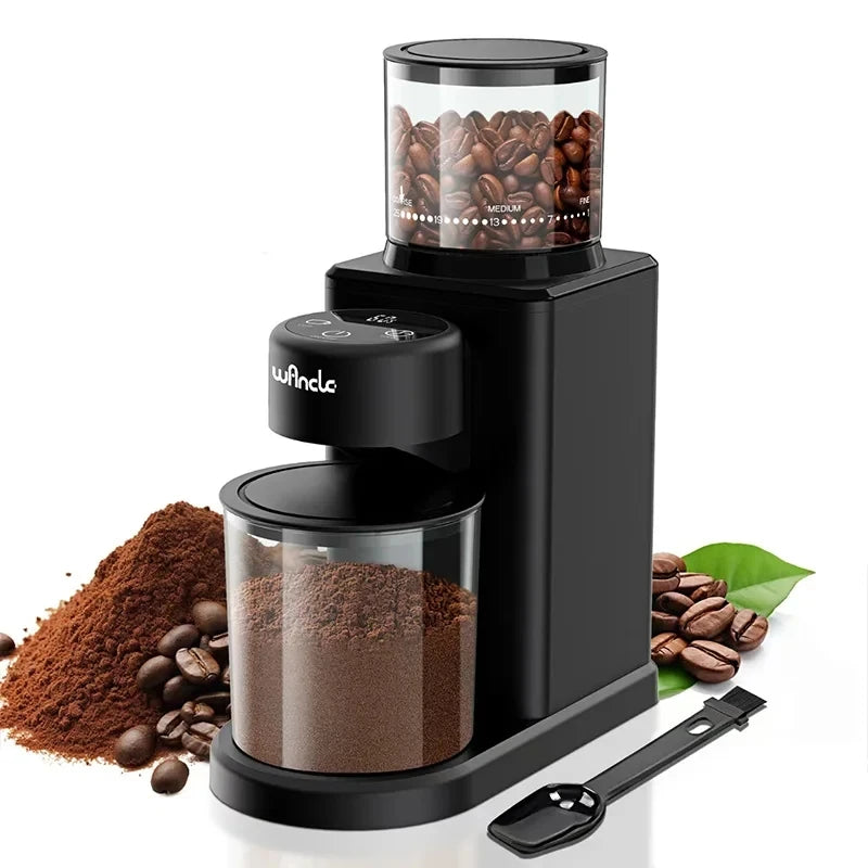 KIRAINAFLY Conical Burr Coffee Grinder 25 Settings Espresso