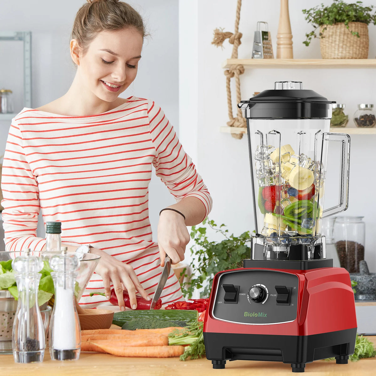Biolomix Heavy Duty Commercial Smoothie Blender