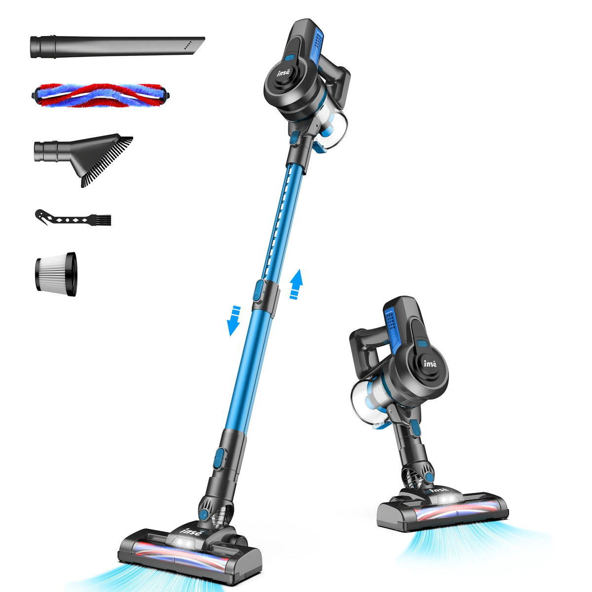 INSE N650 Cordless Stick Vacuum Cleaner HEPA Filter