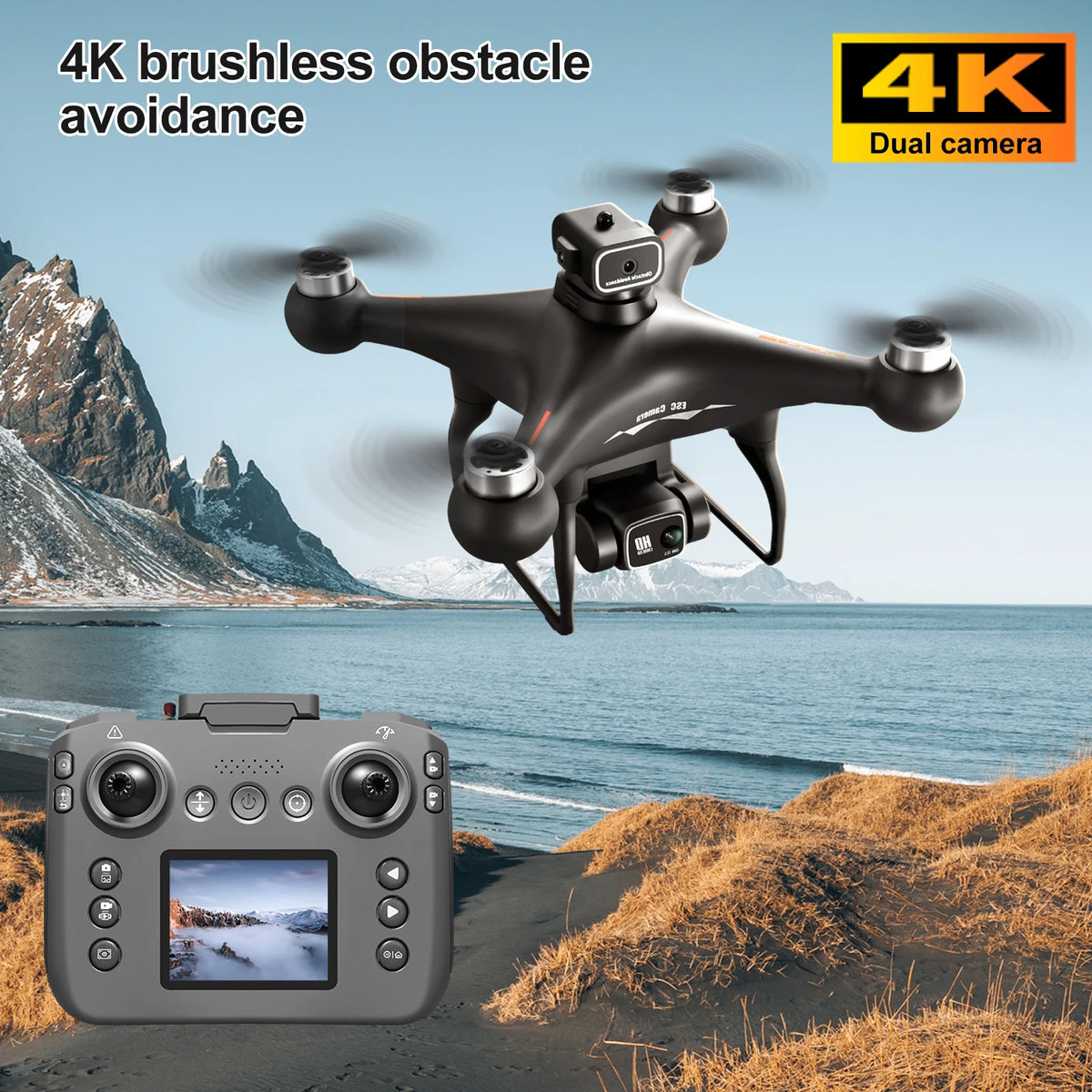 ZNLYRION RC Drone With Brushless Motor And Wifi Camera