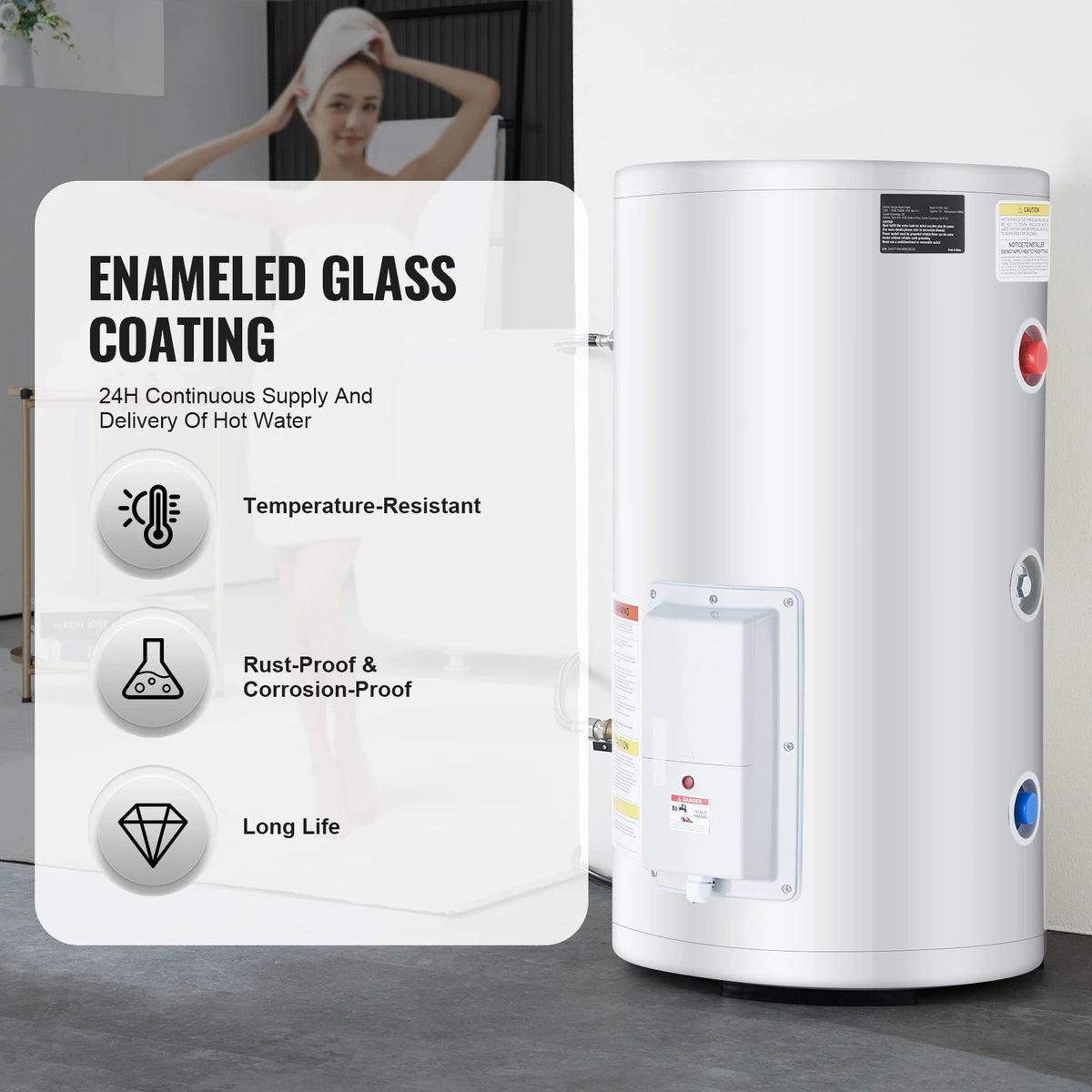 SucceBuy Electric Tankless Water Heater