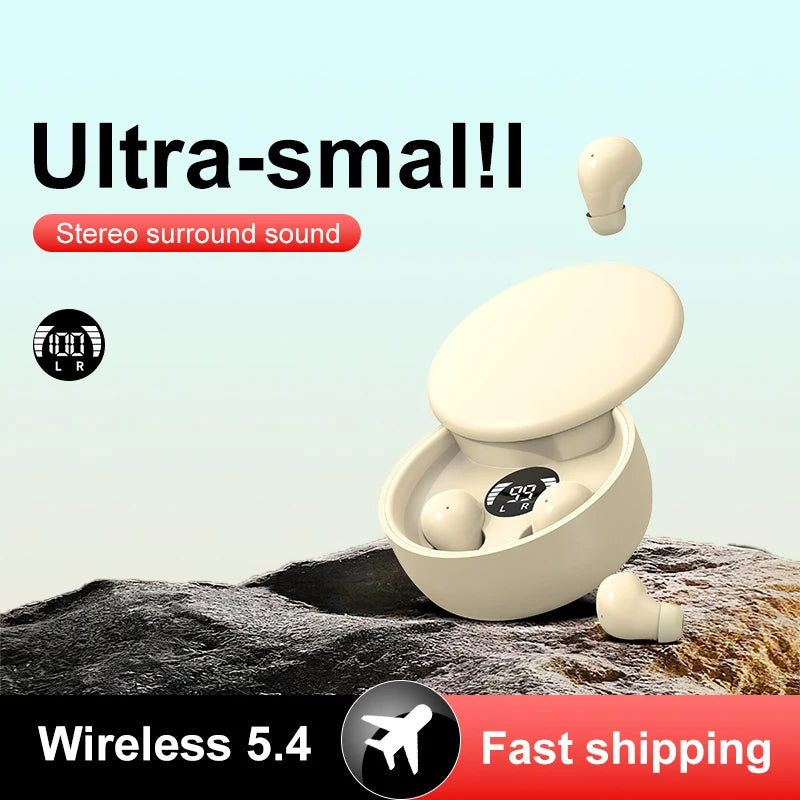 SHUKE Wireless Bluetooth Sleeping Headphones With Mic