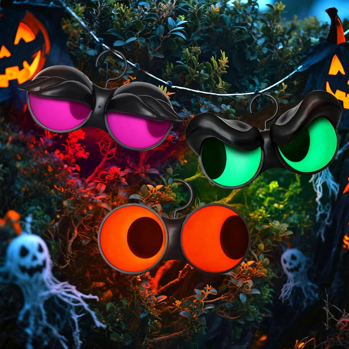 Joyfy Animated Peeping Eyes Halloween Lights