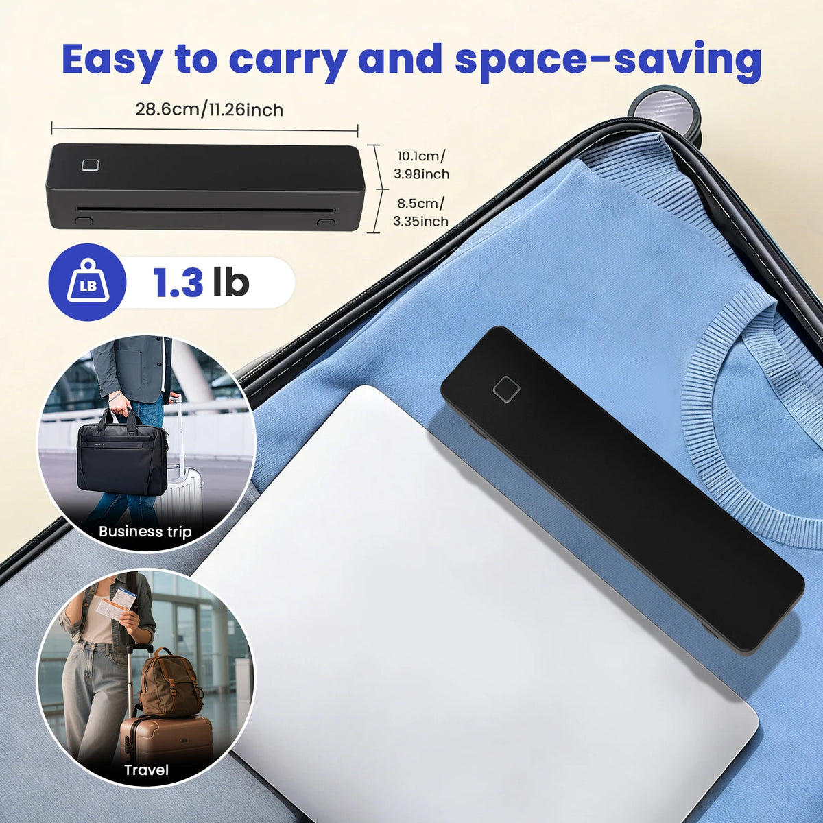 TakeYou Bluetooth Portable Thermal Printer