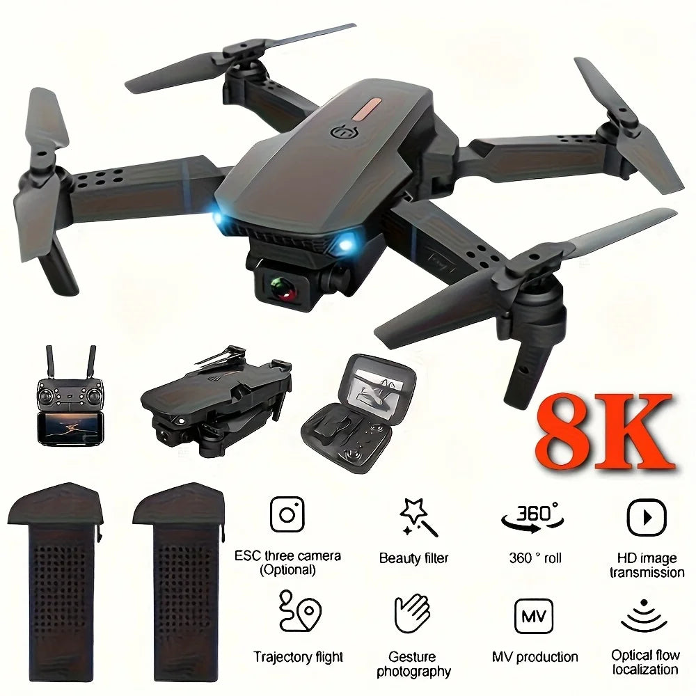 E88Pro Max Foldable Drone With Dual Cameras