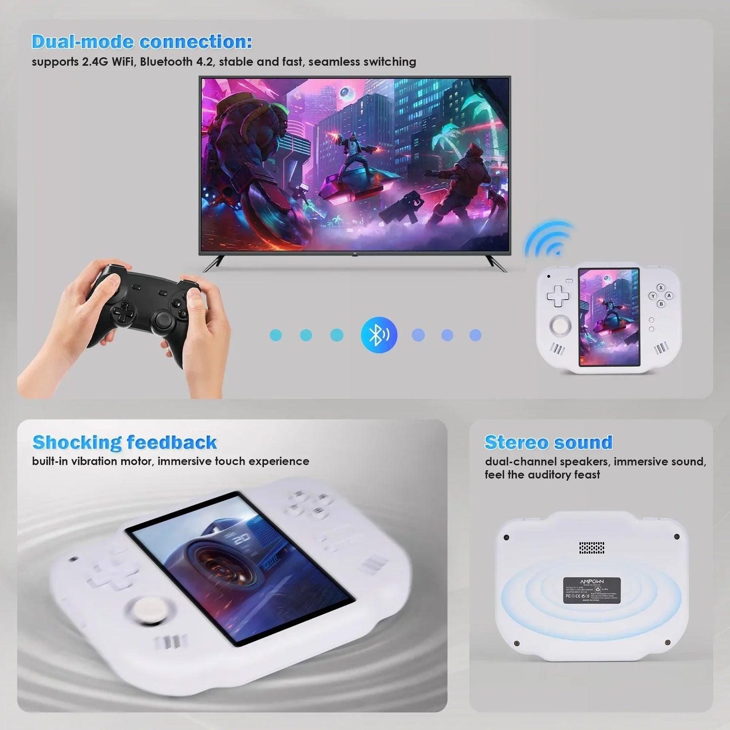 Ampown Magicx Zero 40 Handheld Console Android IPS Touch