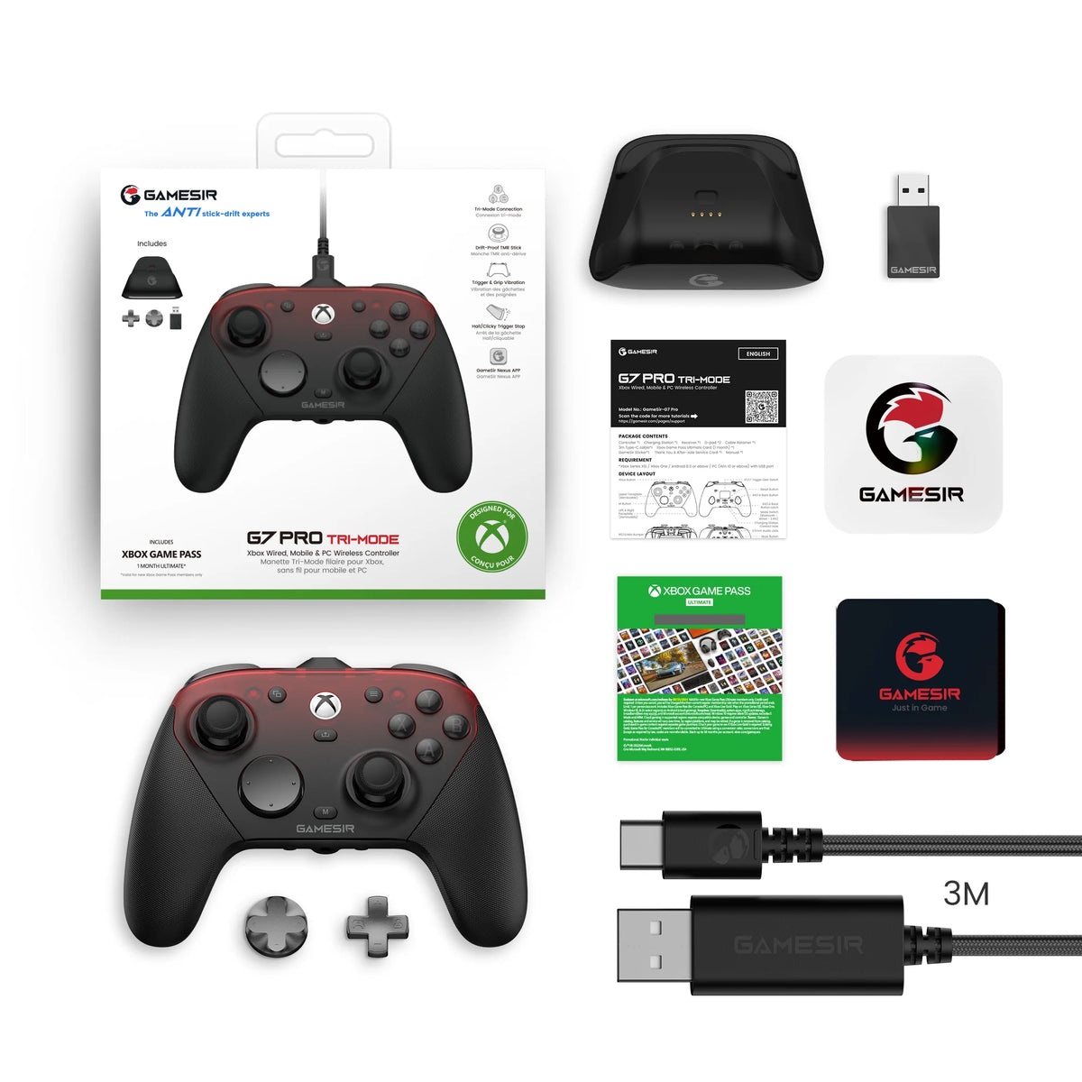 GameSir G7 Pro Xbox Gaming Controller with TMR Sticks