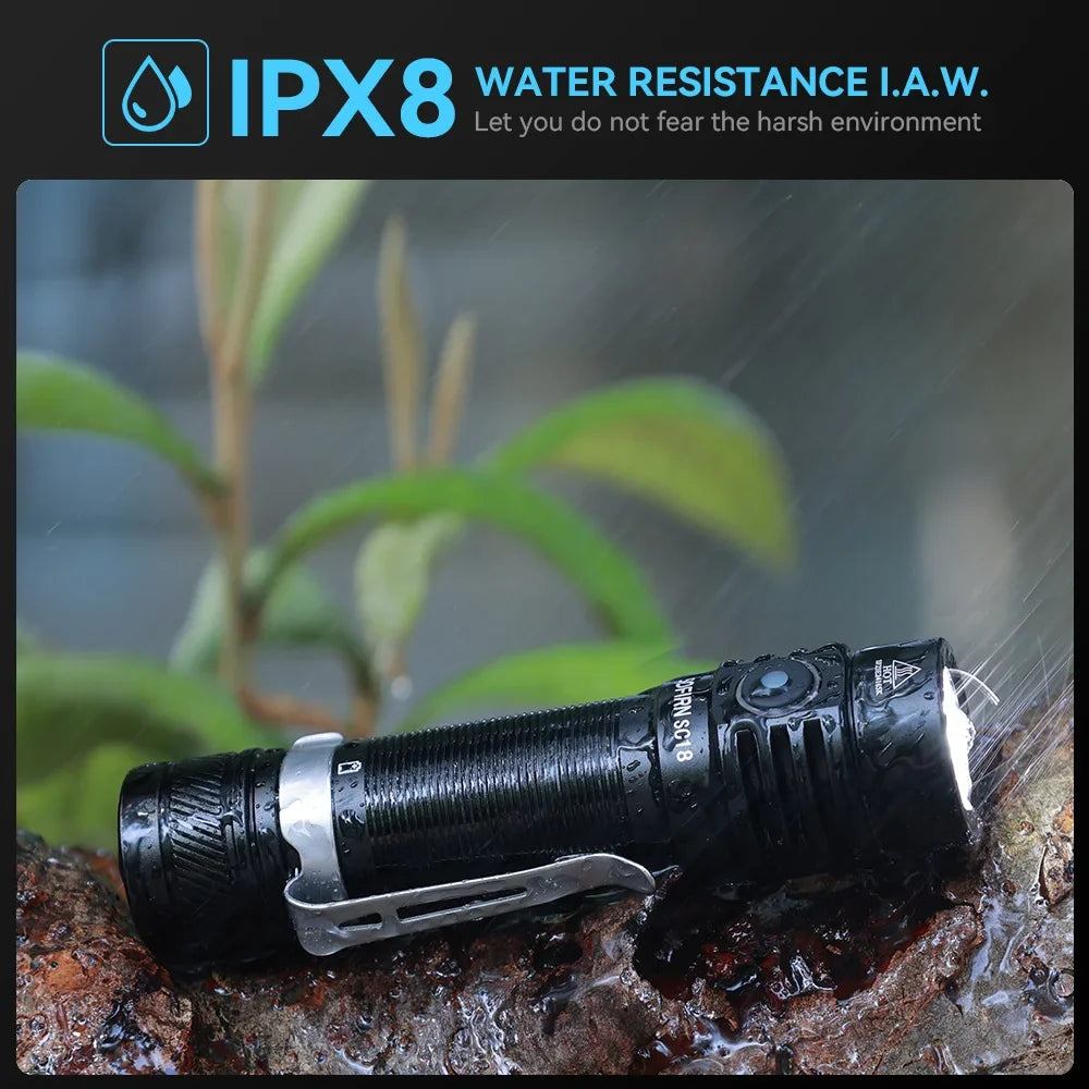 Sofirn SC18 Rechargeable EDC LED Flashlight